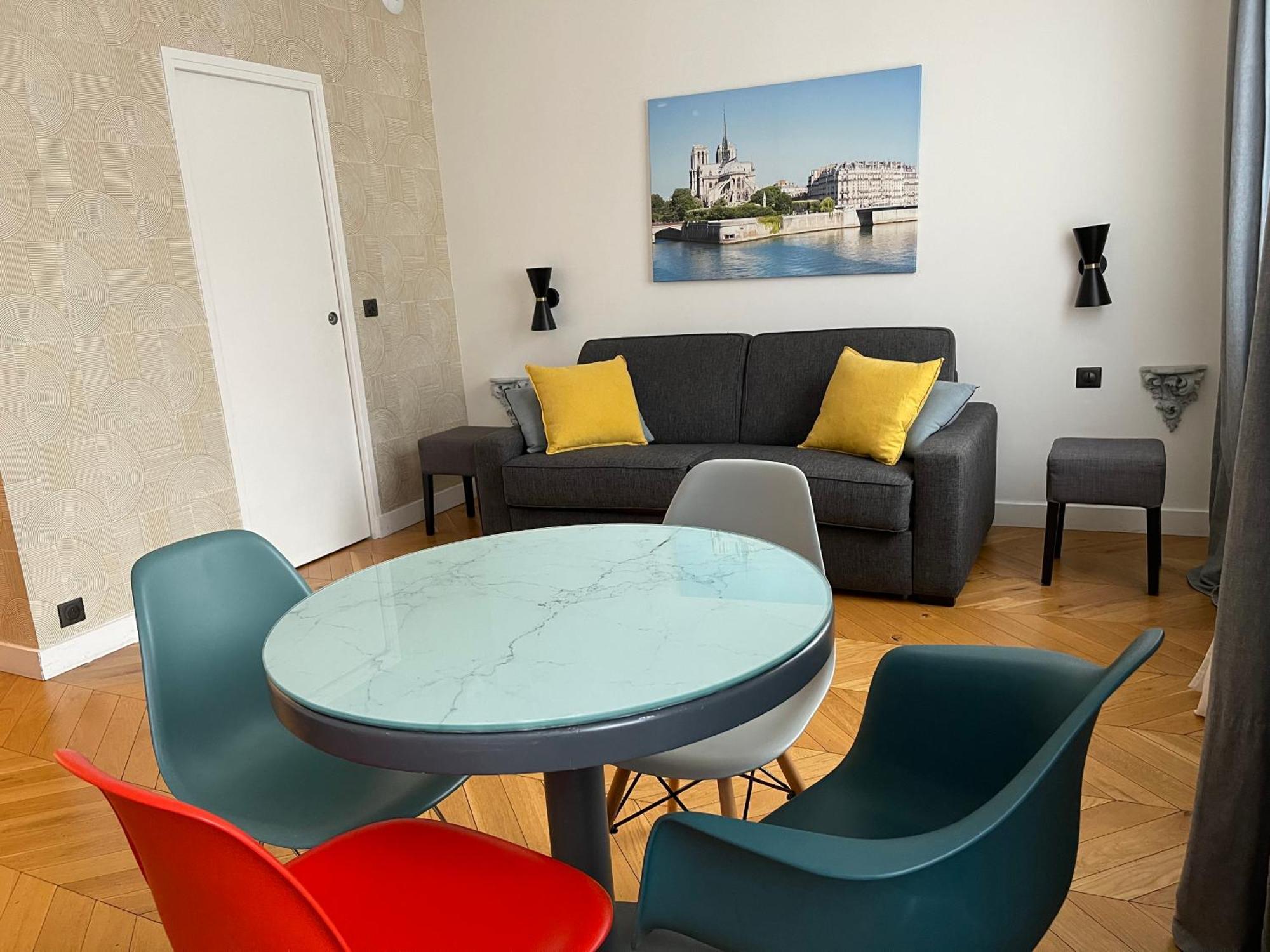 Appartement Seine Et Marais Parijs Buitenkant foto